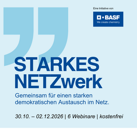 STARKES NETZwerk: Orientierung für den Umgang mit Hass, Desinformation und schwierigen Debatten im Netz STARKES NETZwerk: Orientierung für den Umgang mit Hass, Desinformation und schwierigen Debatten im Netz