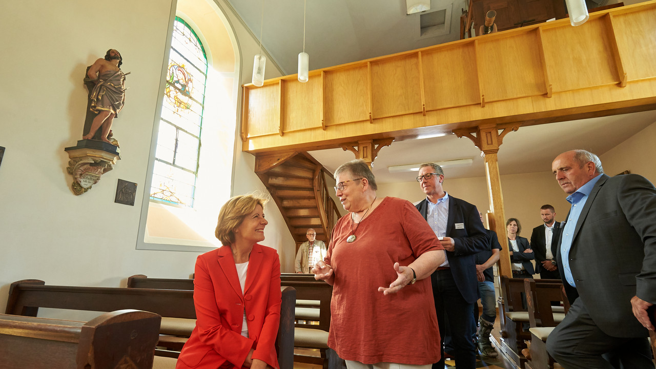 Im Land daheim-Tour - Ministerpräsidentin trifft Ehrenamt im Kreis Ahrweiler; © Staatskanzlei RLP/ Frey