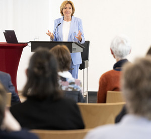  Ministerpräsidentin Malu Dreyer beim Landesnetzwerks für Bürgerschaftliches Engagement. 