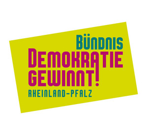 Bündnis „Demokratie gewinnt!“ RLP, Logo