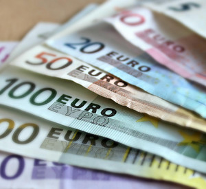 Euroscheine Papiergeld