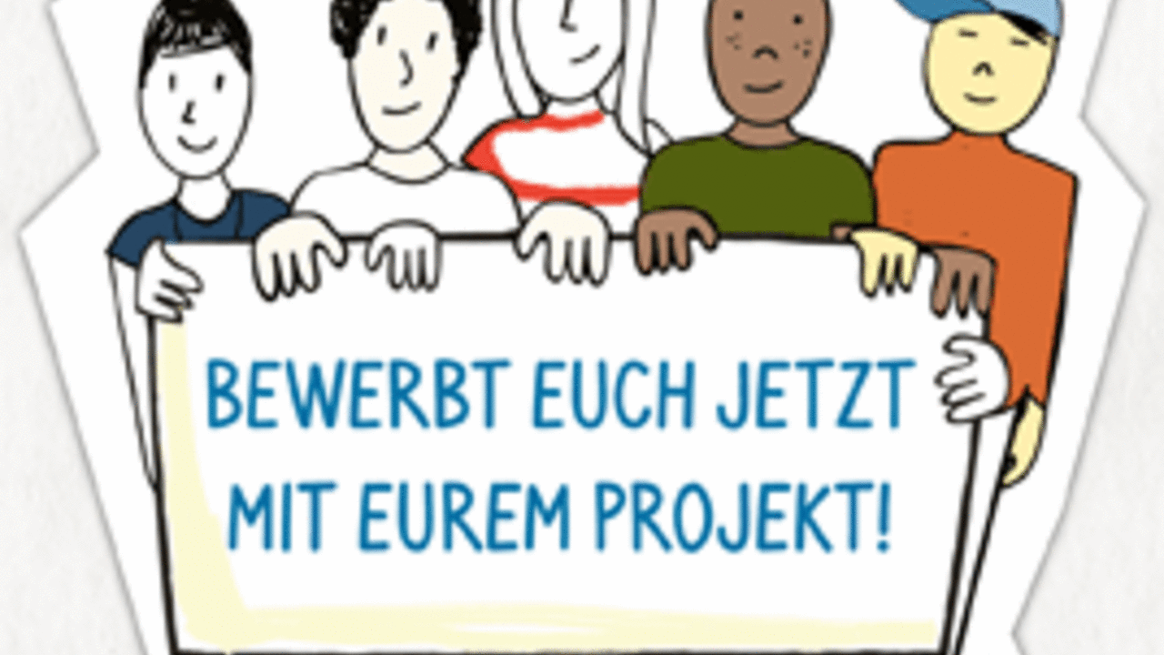 Bewerbt Euch jetzt mit Eurem Projekt!