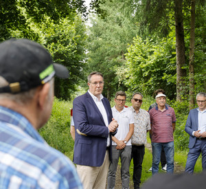 Die Zukunftswerkstatt Marienrachdorf gestaltet das Dorfleben mit dem erlebnisreichen Klima-Waldweg aktiv mit. 