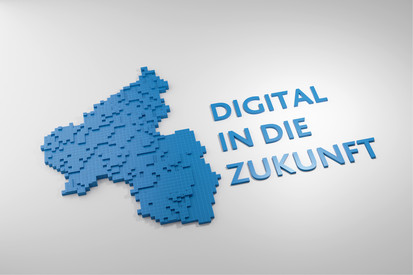 Digital in die Zukunft, Logo