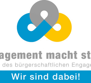 Engagement macht stark! Aktionslogo