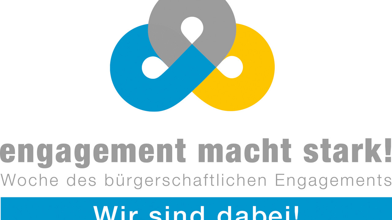 Engagement macht stark! Aktionslogo