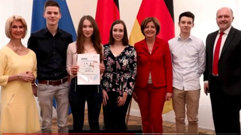 Video "Leuchttürme des Jugend-Engagement-Wettbewerbs", Screenshot
