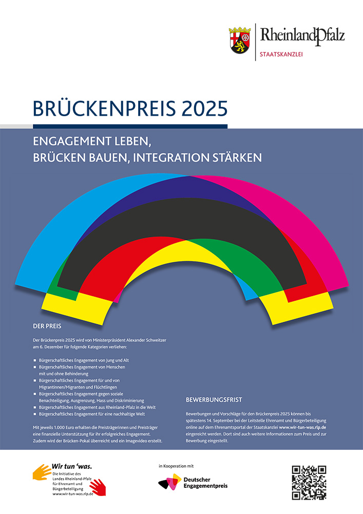 Brückenpreis 2025, Plakat