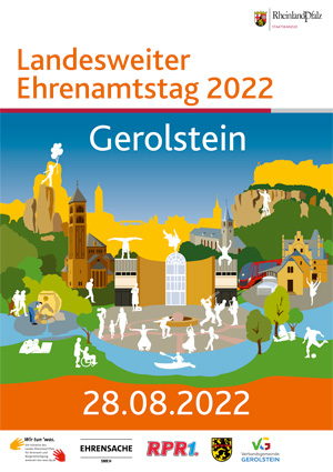 Landesweiter Ehrenamtstag 2022 Gerolstein, Plakat